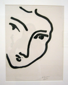 Nadia au Menton Pointu - Matisse